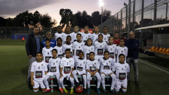  شبكة اروما تتبرع بزي رياضي لفريق الاولاد التابع لابناء يافا الارثوذكسي