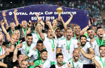 بلماضي واصفاً تتويج الجزائر: "رائع وتاريخي"