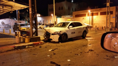 يافا: فجر اليوم - اصابة طفيفة لسائق سيارة أجرة بحادث طرق ذاتي