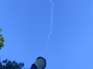 انفجارات في سماء طبريا والشمال ودوي صفارات انذار 