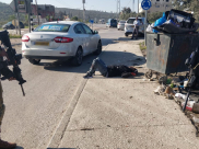 اطلاق النار على شاب جنوب نابلس بحجة تنفيذ عملية طعن