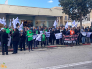 للأسبوع السادس - وقفة احتجاجية لأهالي مدينة يافا ضد شركة العميدار وسياساتها