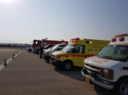 هبطت بسلام - اعلان حالة الطوارئ في مطار اللد بسبب خلل في طائرة 