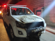 شاهد: احراق سيارات وكتابات عنصرية في أبو غوش 