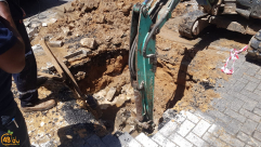   يافا: أعمال ترميم للبنية التحتية وشبكة المياه في شارع "شفطي يسرائيل"