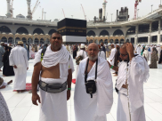 بالصور: حجاج مدينة يافا يصلون إلى مكة المكرّمة بسلام