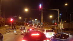  بالصور: أزمة مرورية خانقة في مدينة يافا والطرق المؤدية إليها