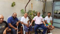 أبو صويص وكوادر قائمة الوحدة يتفقدون الأحياء العربية في الرملة