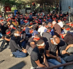 اللد : احتجاز عشرات العمّال من بينهم 120 من قطاع غزة بطريقة مهينة