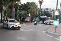  يافا: انتشار مكثّف لشرطة السير في مفترقات المدينة