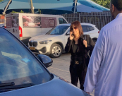  عودة المعلمة حنين الى مدرسة يافا الشاملة تحت حراسة الشرطة