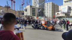  القدس: 8 مصابين بعملية دهس وارتقاء المنفذ 