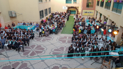 فيديو: مدرسة الزهراء الابتدائية باللد تحتفل بتخريج فوج جديد من طلابها