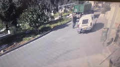 بالفيديو: من جديد - شركة للمسح تحاول اقتحام مقبرة طاسو بيافا وحارس المقبرة يتصدى لهم