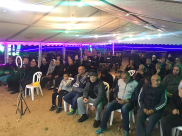  بالصور: خيمة الهدى تنظم أمسية دعوية في ضيافة عائلة "وهبة" بيافا