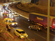  اصابة متوسطة لشخص بحادث طرق في مفرق فولفسون جنوب يافا 