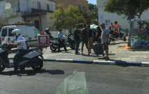  اصابة سيدتين اثر اصطدام مركبة بجدار في بات يام جنوب يافا 