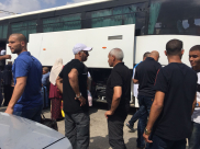 مغادرة معتمري اللد الرملة الى الديار الحجازية لاداء مناسك عمرة رمضان