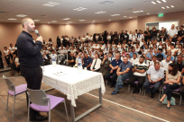 صور لافتتاح السنة الدراسية في مدرسة يافا المستقبل الثانوية الجديدة بيافا