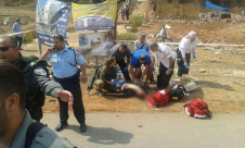 اصابة خطيرة بدعوى محاولة تنفيذ طعن قرب سلفيت