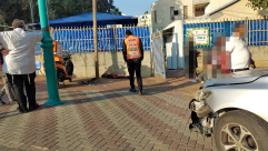  اللد: اصابة طفيفة لسائق وطفلين بحادث طرق بين مركبتين