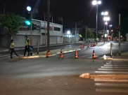 يافا: أزمة مرورية خانقة بالمدينة اثر اغلاق شوارع بسبب أعمال بنى تحتية 