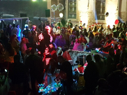 بالفيديو: استعراض كشفي في مدينة يافا بمناسبة عيد الميلاد المجيد 