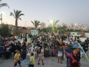  فعاليات مهرجان الموسيقى والفنون في حي الرباط بالرملة بمناسبة العيد 