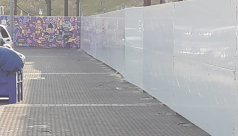 مبادرة صيادو يافا لطلاب المدارس للرسم على جدران مرفأ الميناء