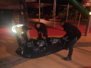 منتصف الليلة - العثور على جثة داخل حديقة شرق يافا 