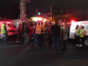  بالصور: اصابة متوسطة لشاب بحادث دهس "ضرب وهرب" في مدينة يافا