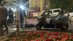  يافا: اصابة طفيفة لراكب دراجة نارية بحادث طرق 