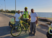 بالصور: نجمة داوود الحمراء تسخّر دراجات هوائية للاسعاف الأولي في يافا 