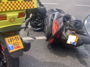  اصابة متوسطة لراكب دراجة نارية شرق تل ابيب