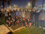 وفد من النقب في زيارة تضامنيّة لمقبرة الإسعاف الإسلاميّة