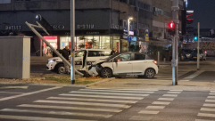  يافا: إصابة متوسطة لسائق بحادث طرق ذاتي 