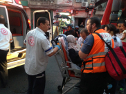  يافا: 3 إصابات بحريق في أحد المطاعم بشارع ييفت الرئيس وسط المدينة