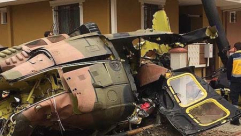 قتلى وإصابات بتحطم مروحية عسكرية في إسطنبول