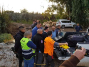 استئناف أعمال البحث في الواد عن الشاب من جسر الزرقاء