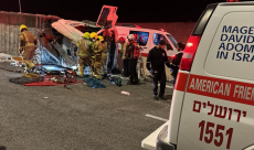 مصرع طفلة "6 أشهر" وطفل "عامان" اثر انقلاب شاحنة في الأغوار