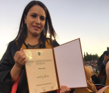   اللد: تخرج الطالبة هديل مبروك حسونة من الجامعة الاردنية ونيل شهادة الطب بامتياز 