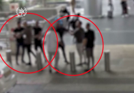 توثيق: سائق سيارة أجرة من اللد يعتدي على موظف في سلطة الطيران