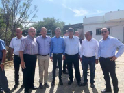 رؤساء بلديات ومجالس المثلث يزورون اللد ودهمش