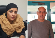 فيديو: شجب واستنكار لحادثة تهشيم بوابة المركز الجماهيري في حي المحطة باللد