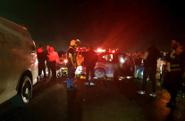  مصرع شخص واصابة 4 آخرين بحادث طرق بين مركبتين قرب الرملة 