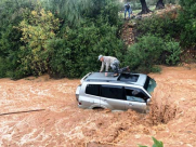  تعطيل مدارس في الشمال بسب المنخفض الجوي والفيضانات المستمرة