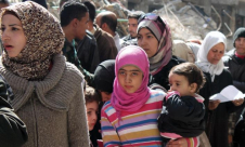 نزوح مئات اللاجئين الفلسطينيين جنوب سورية