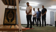 بالفيديو: افتتاح المصلى في الشيخ مونس. جامعة تل ابيب يافا  