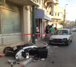 يافا:إصابة مواطنين في حادث طرق بشارع ناخوم جولدمان بالقرب من دوار الساعة 