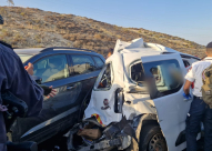 مصرع شخص واصابة 5 آخرين بحادث طرق على شارع 443 قرب القدس